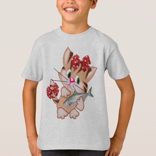子猫 Tシャツ (正面)