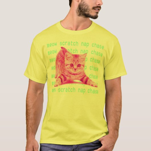 子猫 Tシャツ (正面)