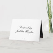 子猫、VALENTINES DAYカード シーズンカード (裏面)