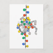 子猫CHRISTMASポストカード(ニコールジャネス) シーズンポストカード (正面)