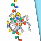 子猫CHRISTMAS greeting card by Nicole Jane シーズンカード