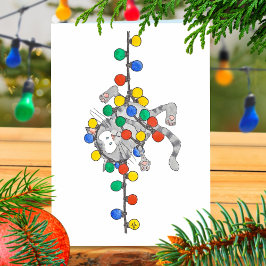 子猫CHRISTMAS greeting card by Nicole Jane シーズンカード