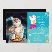 子猫dj猫 招待状 (正面/裏面)