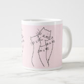 子猫KATマグ ジャンボコーヒーマグカップ (正面右)