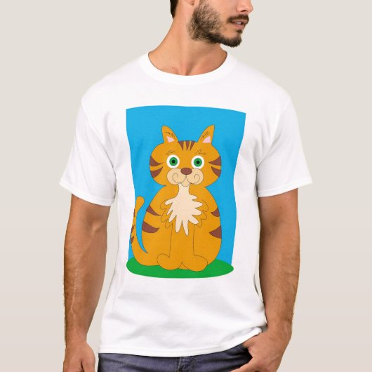 子猫kat tシャツ (正面)