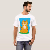 子猫kat tシャツ (正面フル)