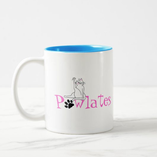 子猫PAWlates ツートーンマグカップ (左)