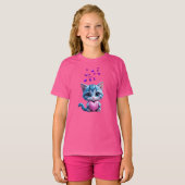 子猫Tシャツ Tシャツ (正面フル)