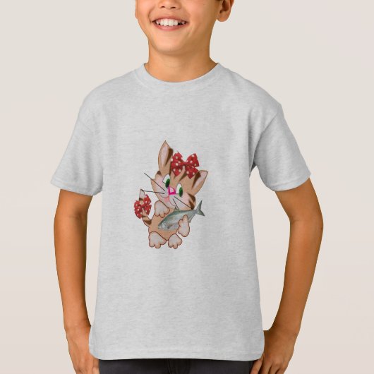 子猫Tシャツ Tシャツ (正面)