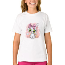 子猫Tシャツ