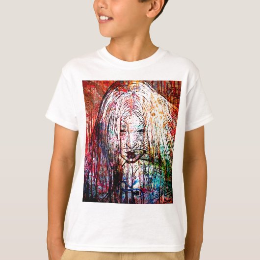 子生き延びどもの虐待 Tシャツ (正面)