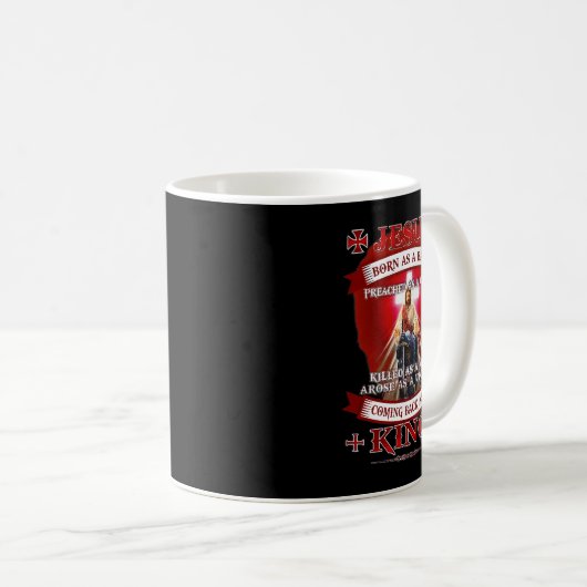 子生まれ供のクリスチャンとして説かれたベビーとしてのイエス コーヒーマグカップ (正面右)