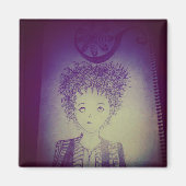 子疑問に思 マグネット (正面)