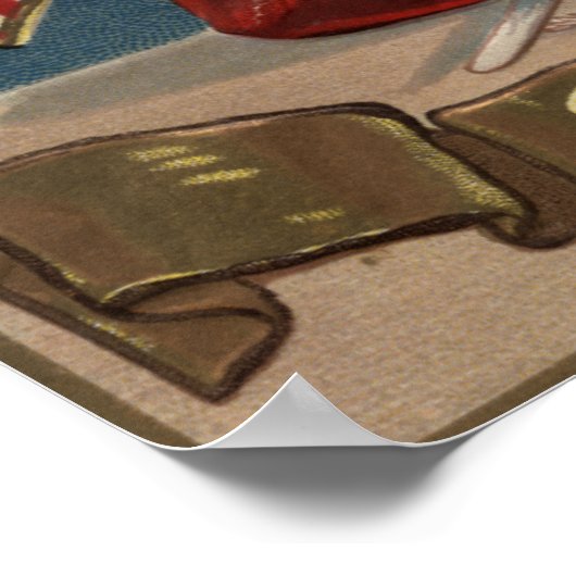 子祈供の食卓 ポスター (角)