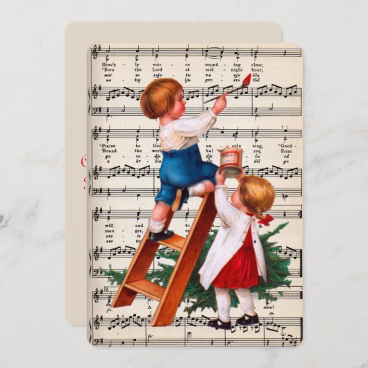 子絵画供 シーズンカード (正面/裏面)