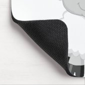 子羊かわいい農場動物のベビー マウスパッド (コーナー)