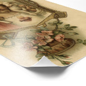 子羊とイエスの聖なるハート フォトプリント            (角)