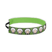 子羊と友人をフラフール アスレチックヘッドバンド (左)