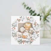 子羊と子供 - 洗礼 招待状 (スタンド正面)