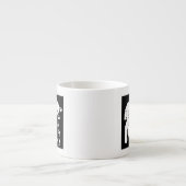 子羊と花 エスプレッソカップ (正面)