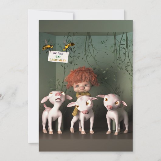 子羊なしのイースター - バージョン1 シーズンカード (正面)