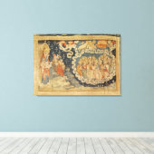 子羊のアセンション キャンバスプリント (インサイチュ (ウッドフロア))