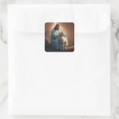 子羊のイエス・キリスト スクエアシール (バッグ)