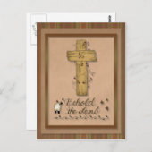 子羊のキリスト教のはがきを見る ポストカード (正面/裏面)