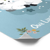 子羊の動物名ポスター | 羊の壁アート ポスター (角)