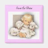 子羊の子 マグネット (正面)