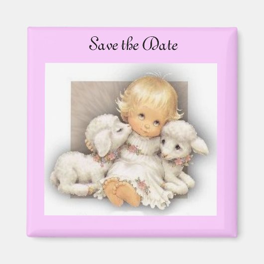 子羊の子 マグネット (正面)