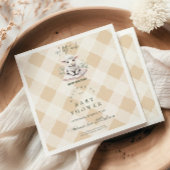 子羊の小さな赤ちゃんシャワー スタンダードカクテルナプキン