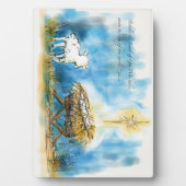 子羊の装飾を見る フォトプラーク (正面)