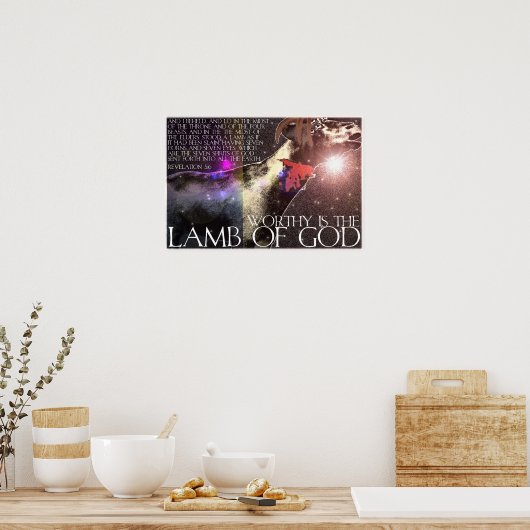 子羊は価値がある ポスター (キッチン)