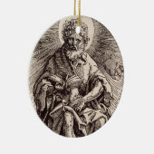 子羊を持つバプテスト者の聖ヨハネ セラミックオーナメント (右)