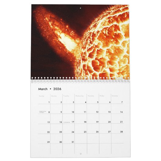 子羊イエスとライオン カレンダー (3月 2026)