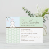 子羊  |  ベビーシャワーの招待状 招待状 (スタンド正面)