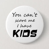 子育てのキッズジョーク保をあなたへ 缶バッジ (正面)