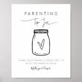 子育てのヒント赤ちゃんシャワーパーティーDecorゲームG400 ポスター (正面)