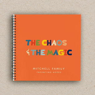 子育てメモ帳 パーソナライズされたママ＆パパの日記 ノートブック