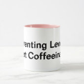 子育てレベルの専門家コーヒー製造業者 マグカップ (中央)