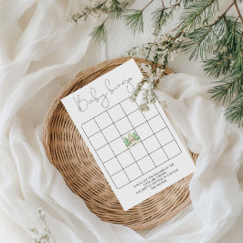 子育て中にスキーをする赤ちゃんシャワービンゴゲーム