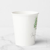 子育て中にスキー冬の赤ちゃんシャワー 紙コップ (右)