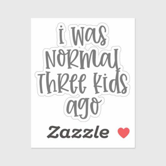 子育て引用文私は3年前は普通の子供だった シール (シート)