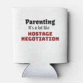 子育て…人質の交渉みたいなもんだ 缶クーラー (裏面)