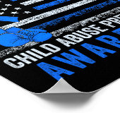 子話どもの虐待ができない認識度Bo ポスター (角)