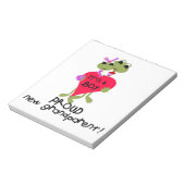 子誇りを持った供のカエルの祖父母 ノートパッド (回転)