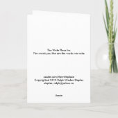 子誇りを持った父の日札 カード (裏面)