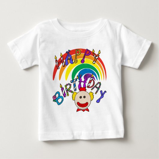 子誕生日 ベビーTシャツ (正面)