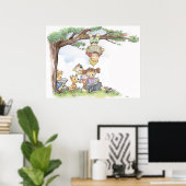 子読供の本 ポスター (ホームオフィス)